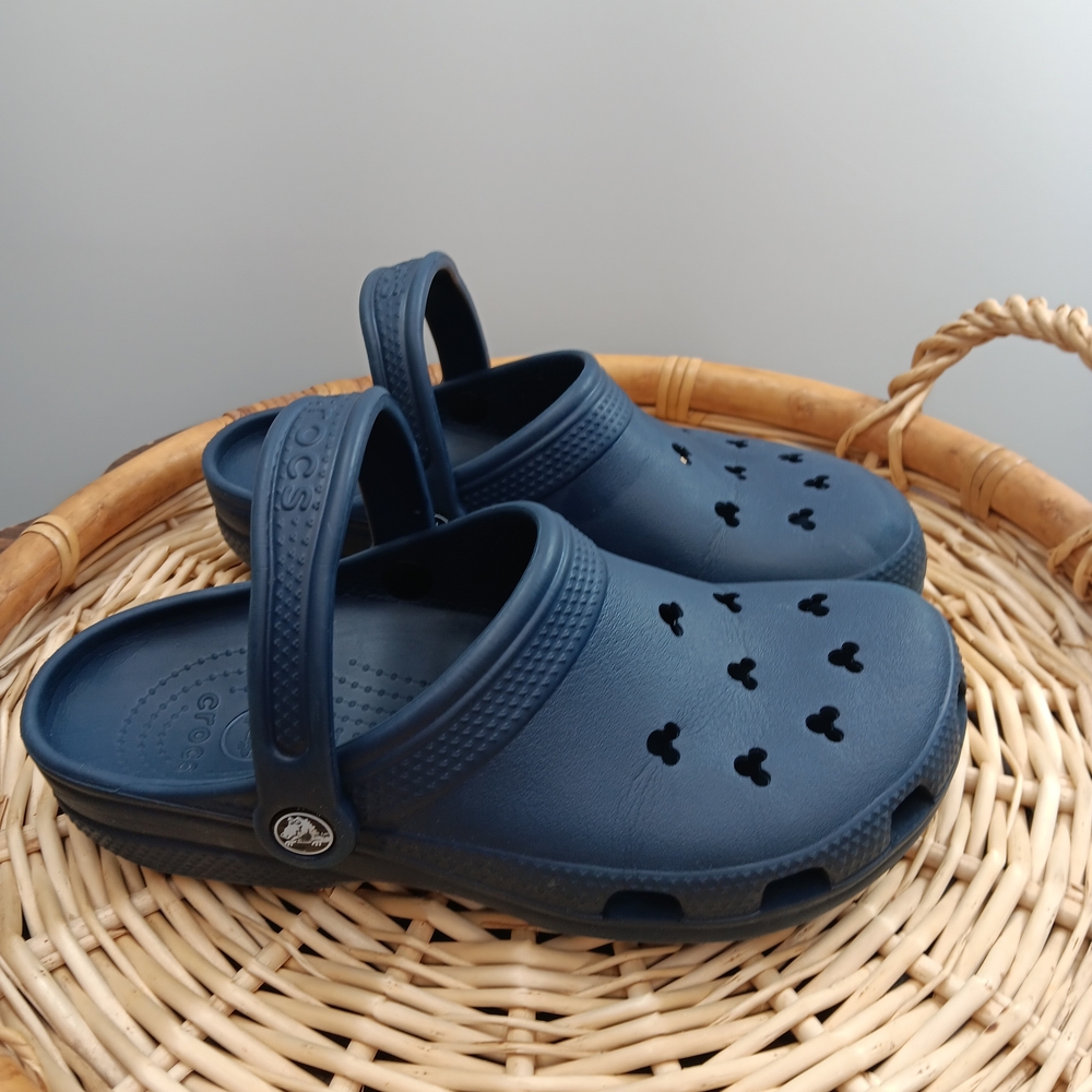 CROCS Disney X Mickey Edition Classic Clog Mule in Navy